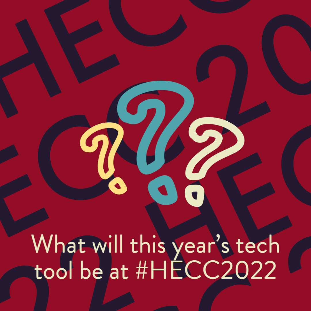 With registration just around the corner, we thought it would be fun to hear your guesses as to what this year's tech tool will be for #HECC2022 . Share in the comments below.