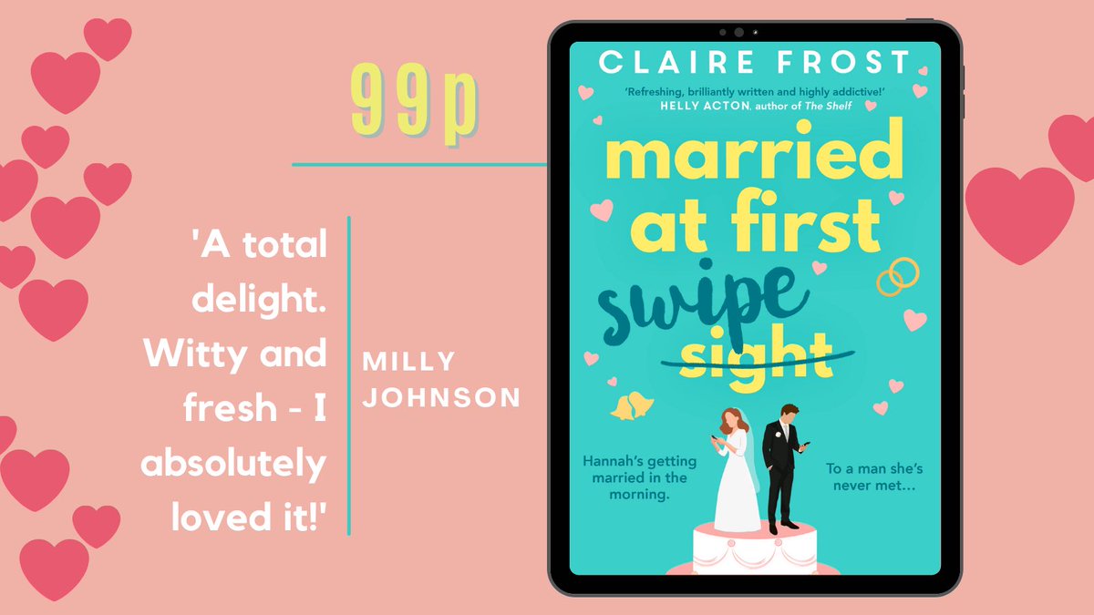 BookMinxSJV's tweet photo. HUGE eBook price drop on @FabFrosty #MarriedAtFirstSwipe!
https://t.co/2OOzIREStX https://t.co/Zi96dELn2v