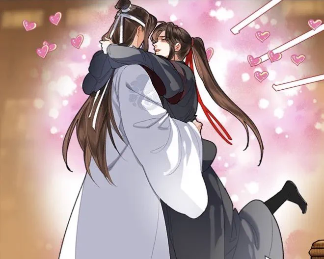 lwj catching wwx I can't get over how cute they are  