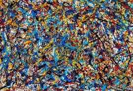 lz___'s tweet photo. someone said the DTE outage map looks like a Jackson Pollock painting https://t.co/0xhZ3EQMLA