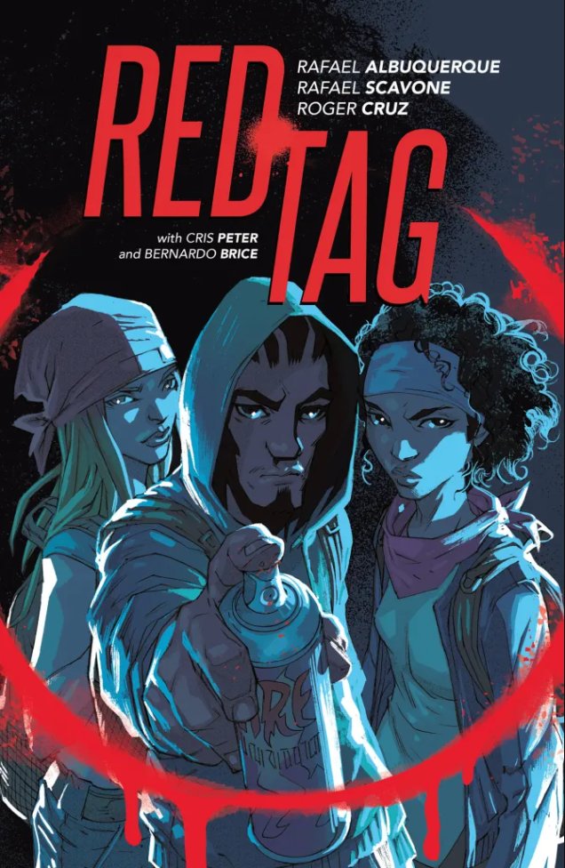 😊 Excited to announce that RED TAG arrives in print next May 23 through @DarkHorseComics ! W: me + Rafael Albuquerque A: @rogercruzbr C: Cris Peter B: @bernardobri E: Bis Stringer Horne Pre-order it now 👇🏽 amazon.com/dp/1506730973/… #NCBD #comics