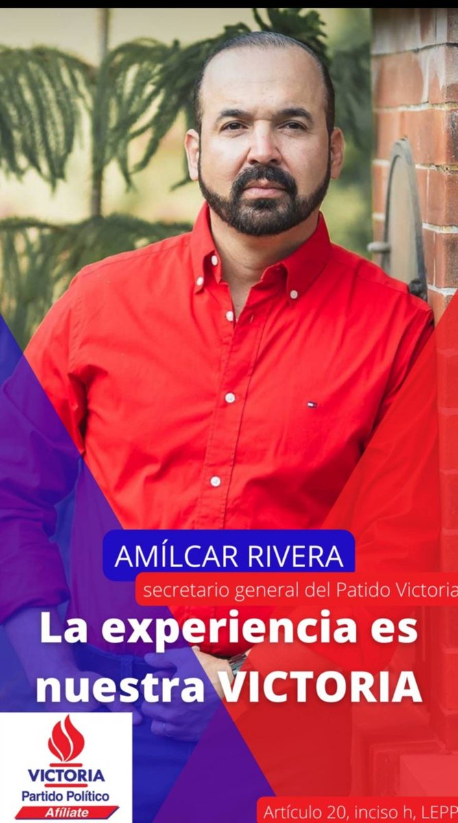 PanCalienteGT's tweet photo. ⚠️ De acuerdo a la Ley Electoral  y de Partidos Políticos, ningún partido político puede promover a una persona a cargo público previo a la convocatoria a elecciones (época no electoral), como lo está haciendo @Pdo_VictoriaGT @AmilcarRiveraGT @TSEGuatemala 
Art. 20, inciso h LEPP https://t.co/0gHUDG1bPZ