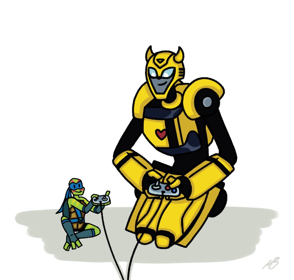 MarimoBushido's tweet photo. a little crossover between my two favorite cartoons!
-
#transformers #transformersanimated #teenagemutantninjaturtles #riseoftheteenagemutantninjaturtles #rottmnt https://t.co/YQDaaQvFRZ