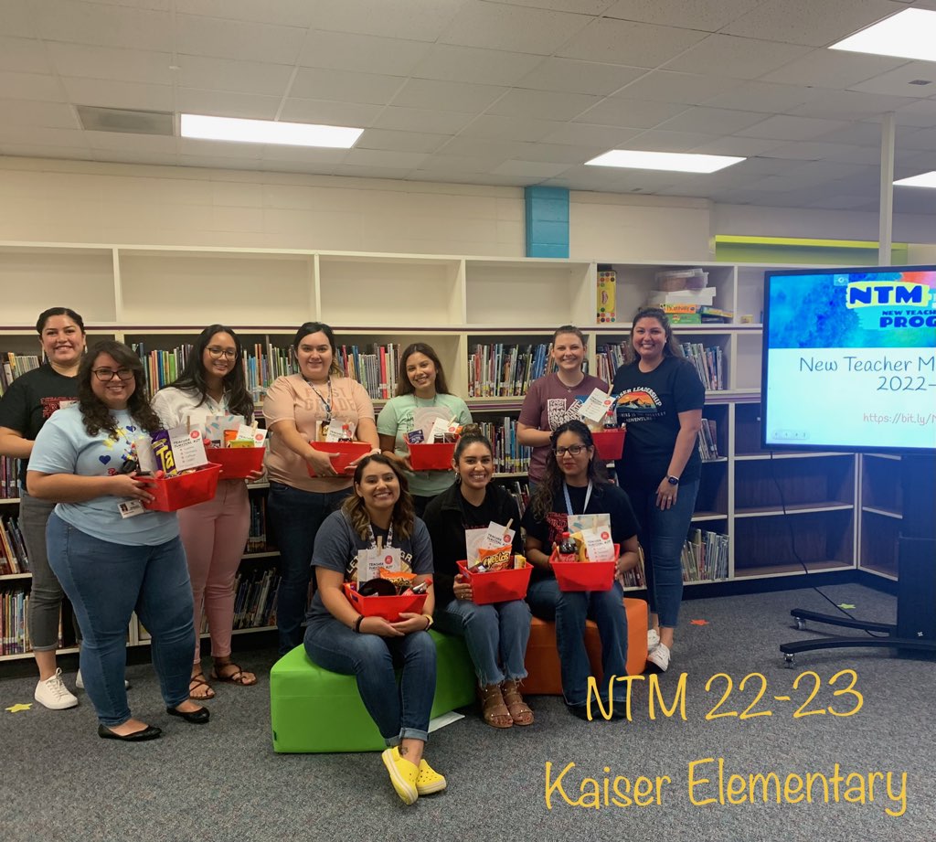 KaiserKISD's tweet photo. New Teachers being mentored by some of our best! Amazing support is found inside these walls of our great school! #KleinFamily @KassmyaN @Ms_Quintero1 @KleinProfLearn #learningawaits 💪🤠💙 https://t.co/yRrTXJtZFO