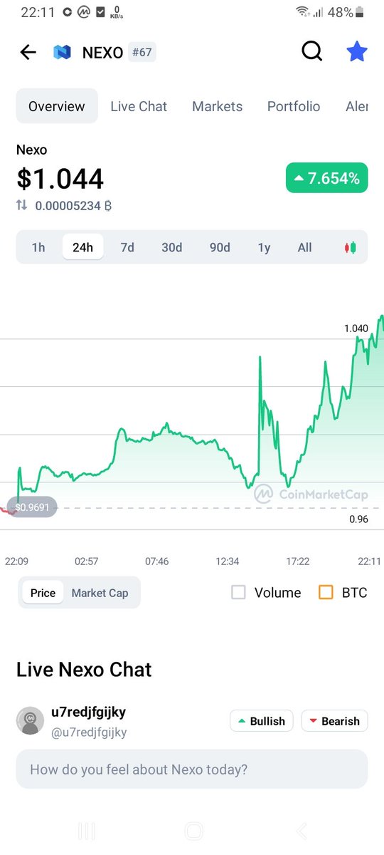 M50473's tweet photo. $NEXO is above 5000 SATs! 😭
I regret selling my #NEXO TOKENS at 4401 SATs 😫
#crypto #cryptocurrency #Cryptos #ⴱⵉⵜⴽⵓⵢⵏ #cryptomonnaie #крипто #ⴽⵔⵉⵒⵜⵓ #Cryptomonnaies #cryptocurrencies #NEXOBTC #CryptoMarket #Cryptocrash #CryptocurrencyNews #cryptotrading https://t.co/FhISsI6BEo