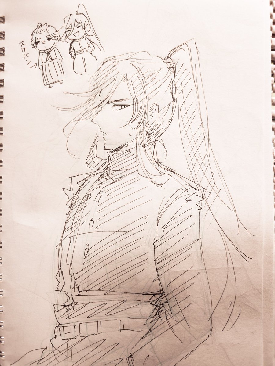 昨日のがくらんからひきずって短iランで気合いの入ったいずみのかみくん描いてみようとしたけどぼんたん含め全身でかけばよかったなぁっていう
せぇこちゃんかっとのすけばんのさだが見たい… 