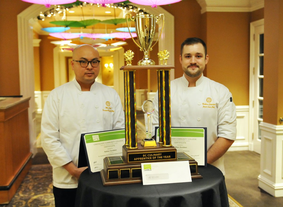 SCOUT Magazine (@scoutmagazine) on Twitter photo Hey all you 2021/2022 2nd or 3rd year apprentices and graduates: you have until September 23rd to apply for this year's "BC Culinary Apprentice of the Year" Award! Find out more: scoutmagazine.ca/2022/08/30/appā¦
Via <a href="/ChefsTableBC/">Chefs' Table Society</a> Hey all you 2021/2022 2nd or 3rd year apprentices and graduates: you have until September 23rd to apply for this year's "BC Culinary Apprentice of the Year" Award! Find out more: scoutmagazine.ca/2022/08/30/appā¦
Via <a href="/ChefsTableBC/">Chefs' Table Society</a>
