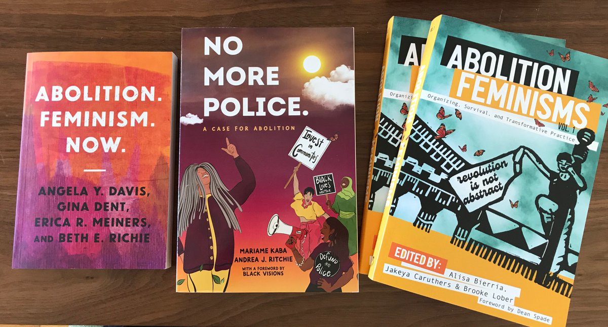 Have you gotten into these yet? Because each book stems from the legacy of Incite!'s and scores of others incredible grassroots organizations and leaders that built the bridge for us to get here. #AbolitionFeminismNOW