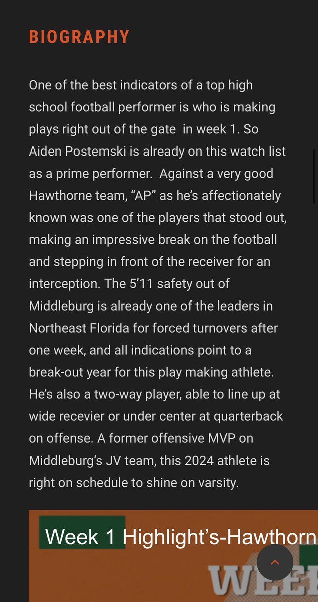 Aiden “AP” Postemski tweet media