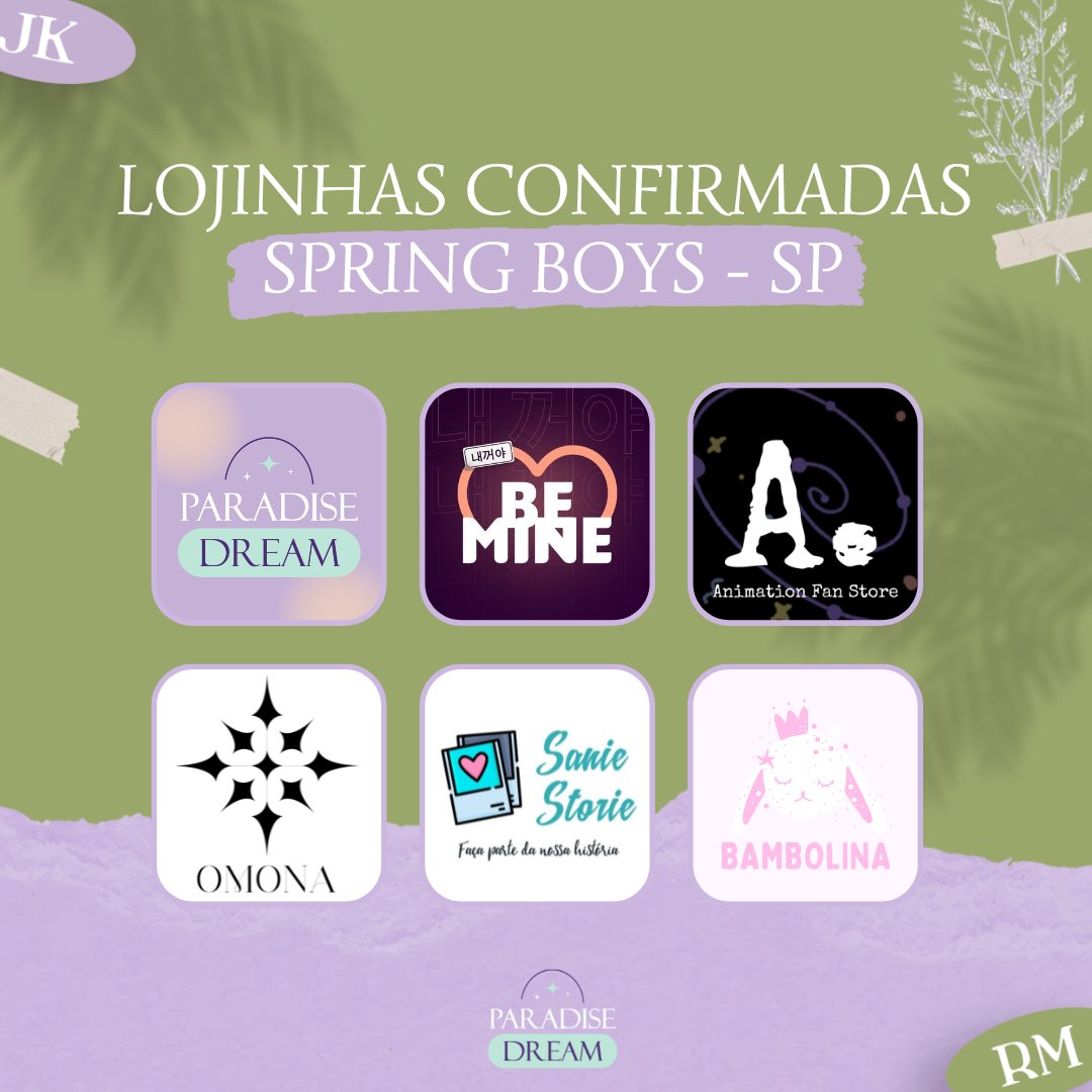 PARADISED1306's tweet photo. 💜SÃO PAULO: 

Paradise: https://t.co/mJiVRhXdWH
Animation Fan: https://t.co/GTFeucApiw
Bambolina: https://t.co/I3hQxmXguj
Be Mine: https://t.co/Oxs5Nfuj3k
Omona: https://t.co/5IhkM5ZO4k
Sanie Store: https://t.co/mMlWjGVgr0 https://t.co/RcI9iQqKlp