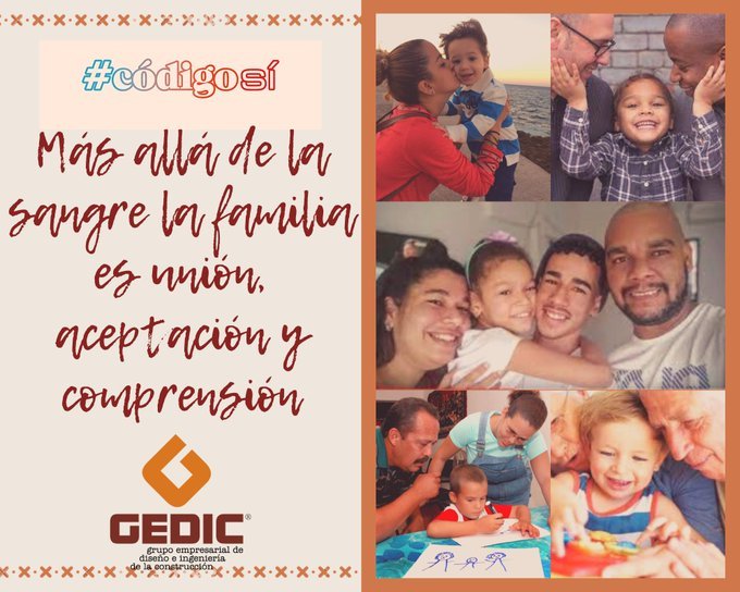 elsa_ena's tweet photo. #CódigoSi. De presente y futuro, inclusivo, de protección a todas las familias y personas, lleno de amor. #SomosCuba #SomosContinuidad #CubaEsRevolución #YoVotoSi  @PresidenciaCuba https://t.co/8S2MahKl4g