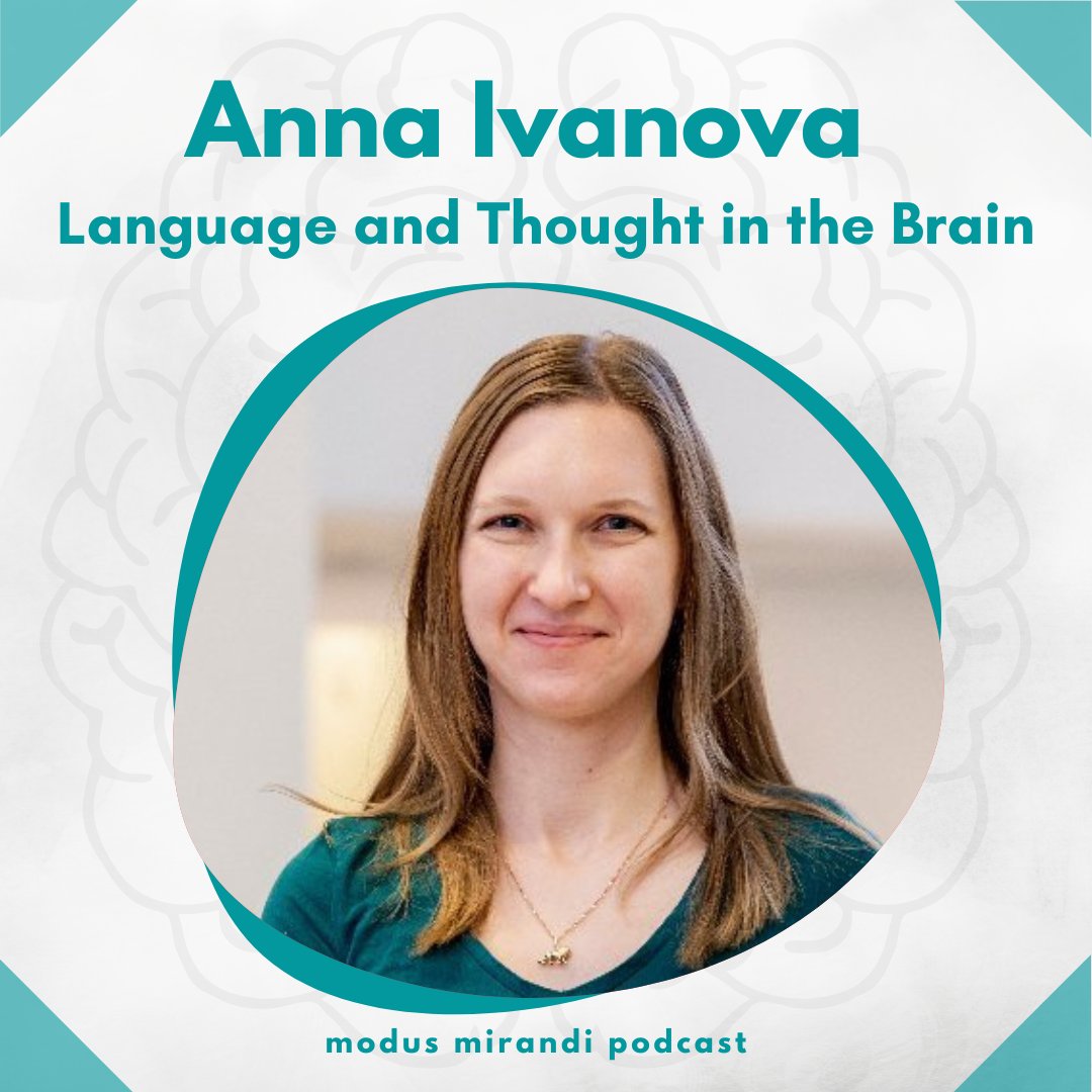 Check out our latest episode with Anna Ivanova, PhD (aka @neuranna). It was awesome talking to her about language vs. computer code comprehension, grad school, family histories, and much more.