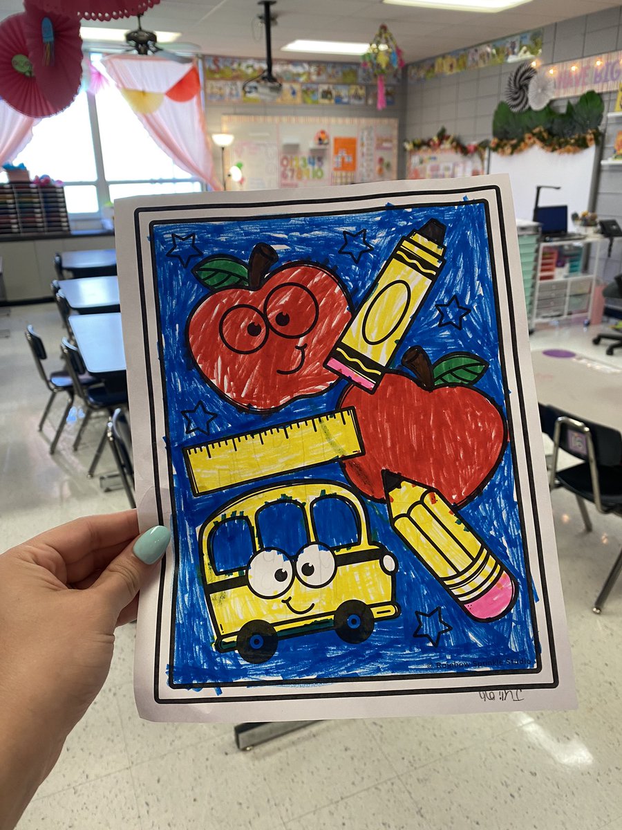 Look at my little illustrators! 🌟😍 These kinders gave this lesson a 10/10! #isdkinder <a href="/GlendaleElemISD/">Glendale Elementary School</a> <a href="/ISDSchools/">Independence School District</a>