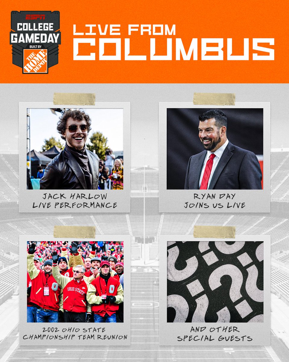 GAMEDAY IN COLUMBUS❗

Just a couple of things we have in store 😏