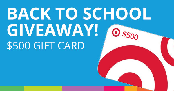 🌟It's back! Edmentum's #BacktoSchool Giveaway! We're giving away $500 gift cards to Target to two lucky educators! 🍎

Enter here for your chance to WIN: ow.ly/JmpM50Ktz0c

And don't forget to tell your teacher friends to enter too!