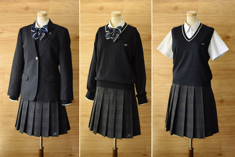 埼玉県立松伏高校 男子 制服 ズボン2枚 W76