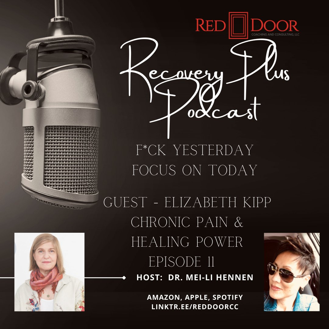 reddoorcoaching's tweet photo. This podcast is available Wed. 8/31/2022! 
Chronic pain and addiction go hand in hand. Take a listen to Elizabeth Kipp's journey through over 40 years of chronic pain and three decades of addiction to pain pills.   https://t.co/RP1JMOhGXc
She got to the other side.
#RecoveryPosse https://t.co/Or0e3MB0aC