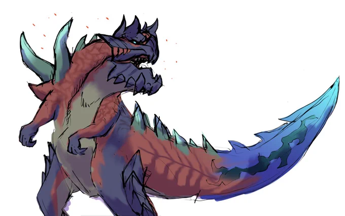 #今月描いた絵を晒そう 