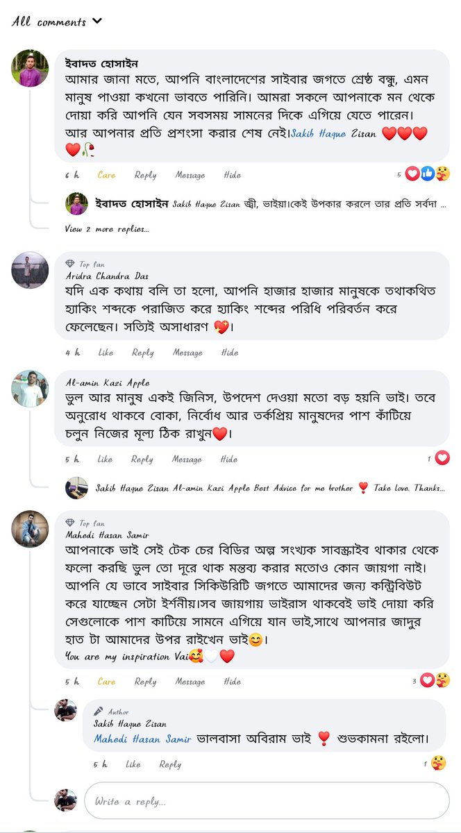 SakibZisan's tweet photo. Thanks for Thousands of Love. ❣️ I don't know what I've done, but I found lots of loveable people who're besides me as always.
Never Stop Learning ❤️
#Happy_Learning #Stay_Safe #Stay_Secure https://t.co/GptppadtJP