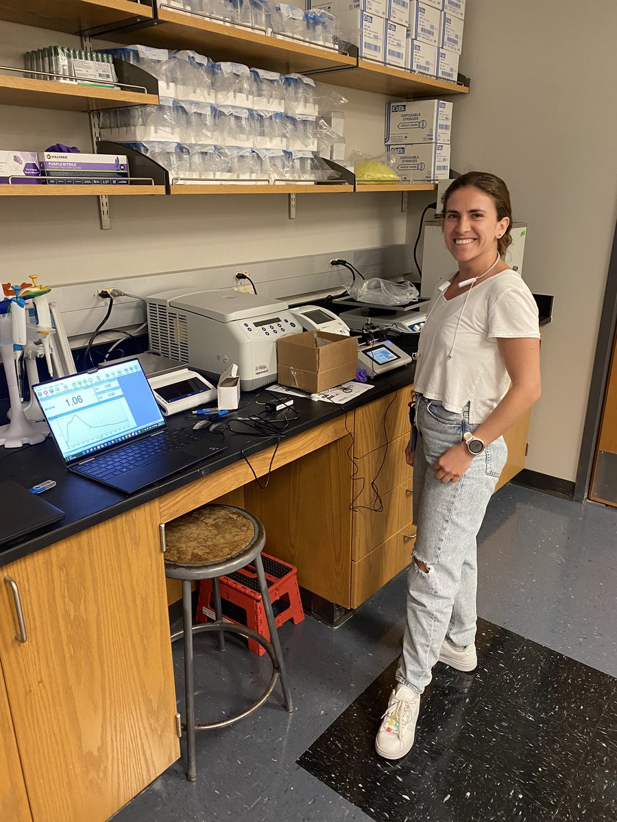 adambush_mri's tweet photo. Experiments (with IBC and IRB approval 😉) are now underway in the Translational Cardiovascular Imaging Lab👩🏻‍🔬➡️🧑🏾‍⚕️🫀 🧲🔉 and I couldn’t be more excited!! Innovation starts here with @corimargain_BME and @UTBiomedical. 
Do I spy a RC response?! 🔋🪫🧐 https://t.co/cUVLrbp3lk