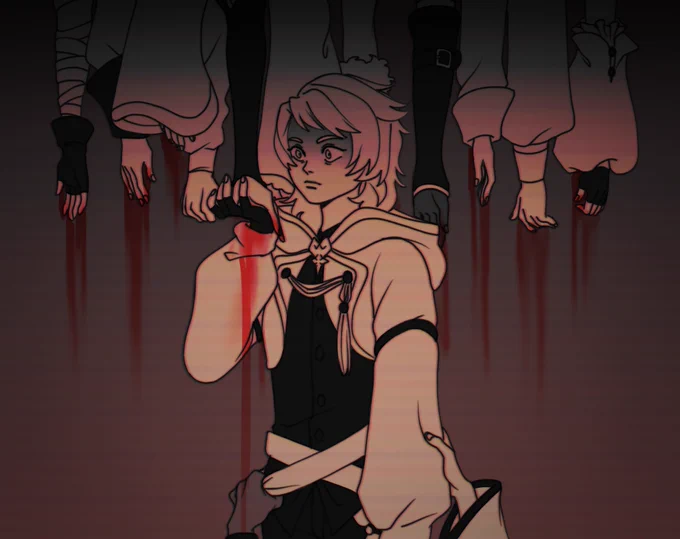 // #KHDRSpoilers (blood tw) .....One, two, three, four, five, six, seven, eight, nine, ten, eleven 