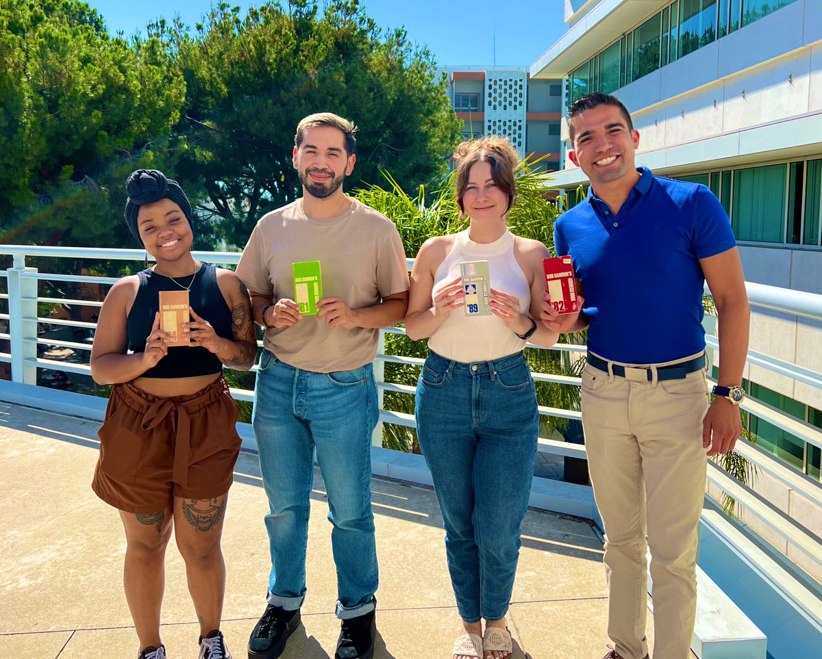 GayGuides's tweet photo. A new school year means three new graduate research assistants working on Mapping the @GayGuides. These @csuf American Studies grad students are taking a deep dive into the Darmon guides! https://t.co/b5YTewAJg2