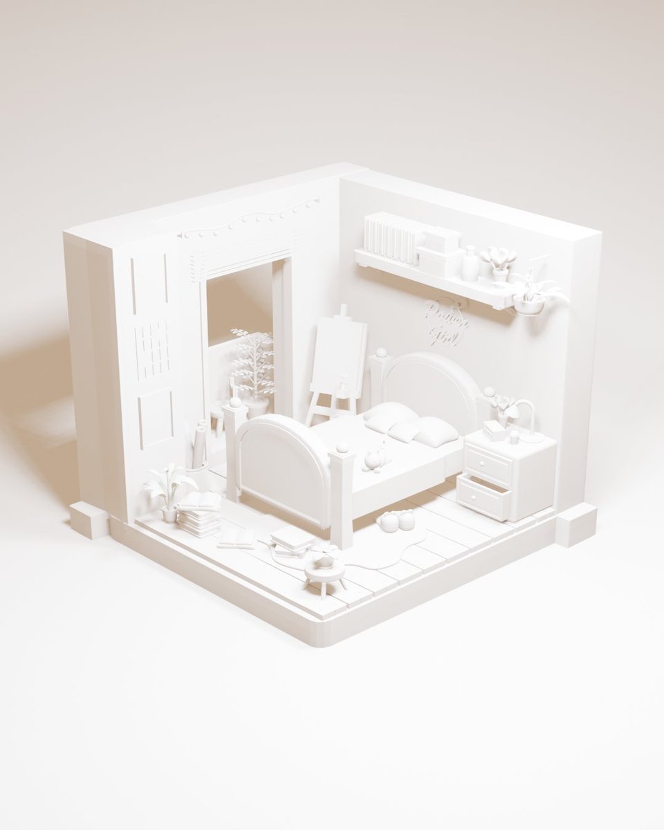 Grase2211's tweet photo. Happy Tuesday
today a nice room ☀️
I hope you like it 🧡💛🧡
#b3d # blender3d #modelado3d https://t.co/8MBz1iOEYo