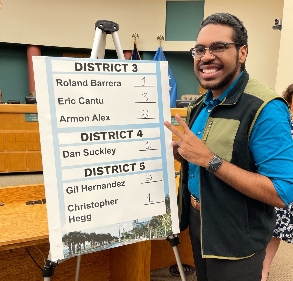 ArmonAlexForCC's tweet photo. ⭐️Great news! Yesterday we drew #2 for placement on the ballot! District 3 residents can vote for development, community investment and a candidate that actually listens & comprehends citizen concerns. #MoveCorpusForward #ArmonAlexForCC
Learn more:
https://t.co/F0cuxItX2l https://t.co/6sTGfcGFY4