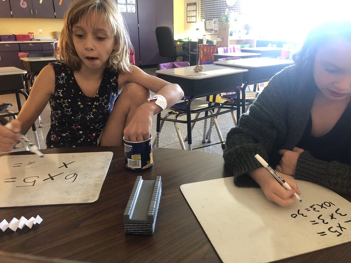 Sometimes you just have to snack while doing some math facts! #amcardinals #isdstrong