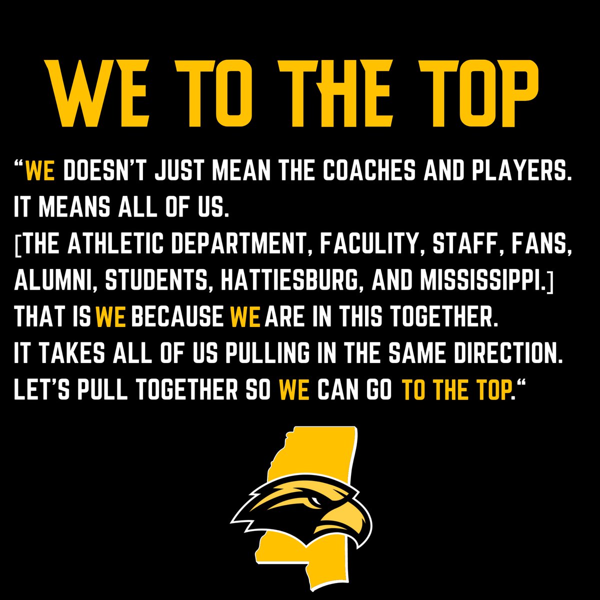 eagles_attack's tweet photo. WE need everybody there for the GOLD out Saturday! Pack The Rock! And here is a tip on things for your tailgate! You only have 4 days so pull it all out and make sure you got what you need. If you don’t hit up @CBM_USM! See y’all there!
#SMTTT #AIE #BeatLiberty https://t.co/afbSGjblk9