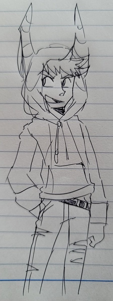doodle before work(Gijinka)
From left to right: Sly, Ratchet, Jak, Crash, and an unhooded version of Spyro
