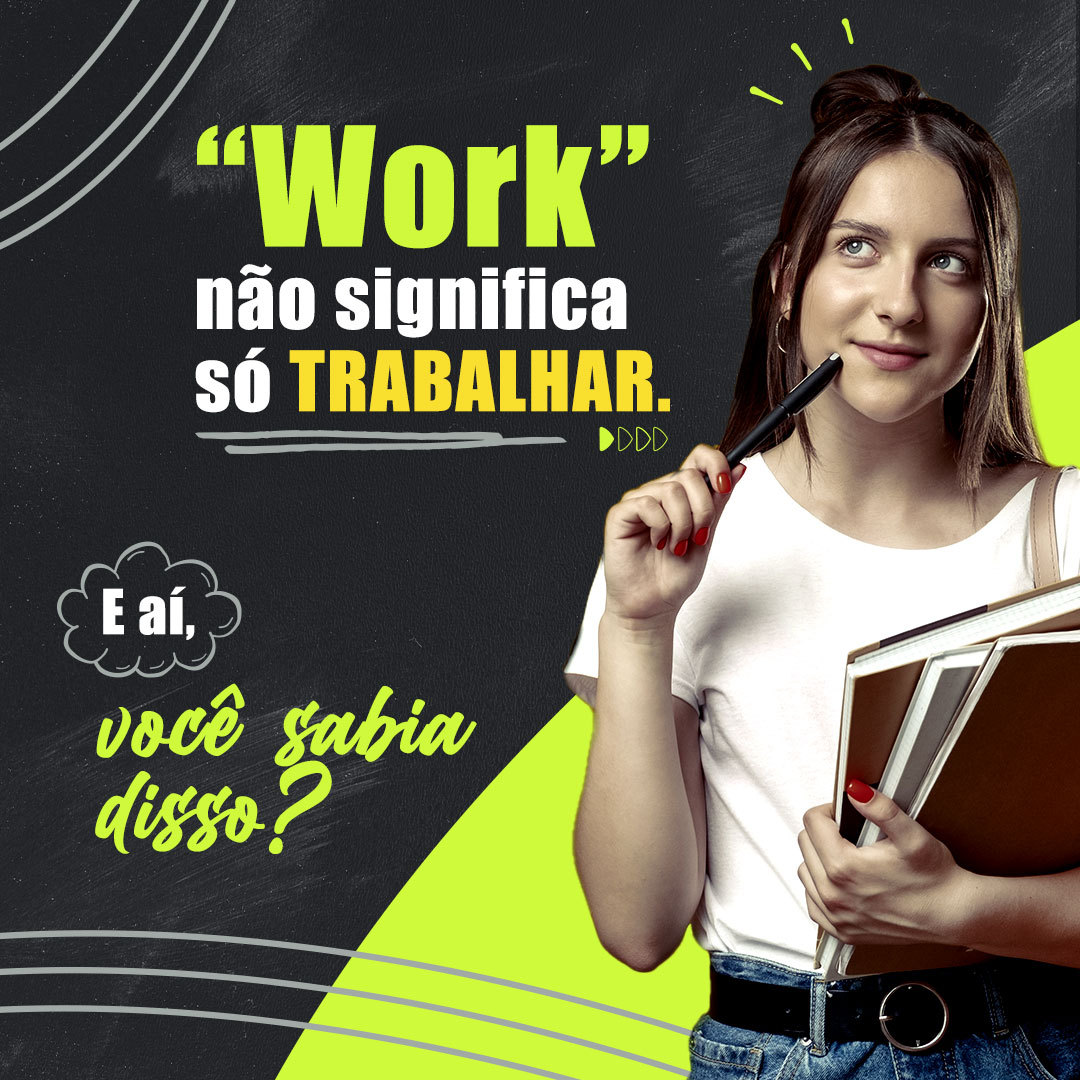 microcamp's tweet image. Legal né? Muita gente não tem ideia que Work não significa apenas trabalhar! ✔️

Curtiu? Mande para os seus amigos! 😊🔗📌