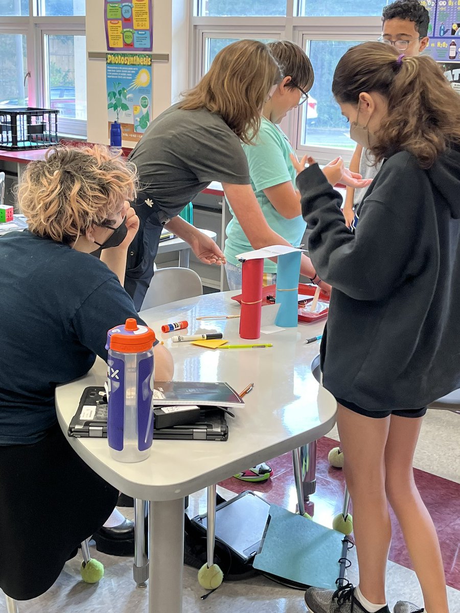 LippyScience's tweet photo. Day two in 8th grade science and we are doing great things!!!  It’s going to be a great school year.  Go Mustangs! #McDougle #CHCCS https://t.co/tqizDGDRLp