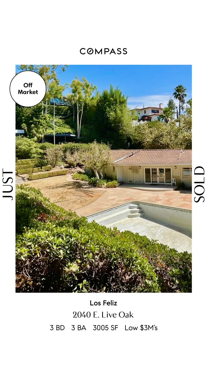 JGallowayhomes's tweet photo. #offmarketlisting #pocket #pocketlisting #socal #la #losangeles #views #home #larealestate #losangelesrealestate #luxuryhome #luxuryrealestate #luxuryliving #milliondollarlisting #mdlla #realestateagent #realtor #agent #realestatelife #compasseverywhere #compass #01357870 https://t.co/AsyguKFEaK