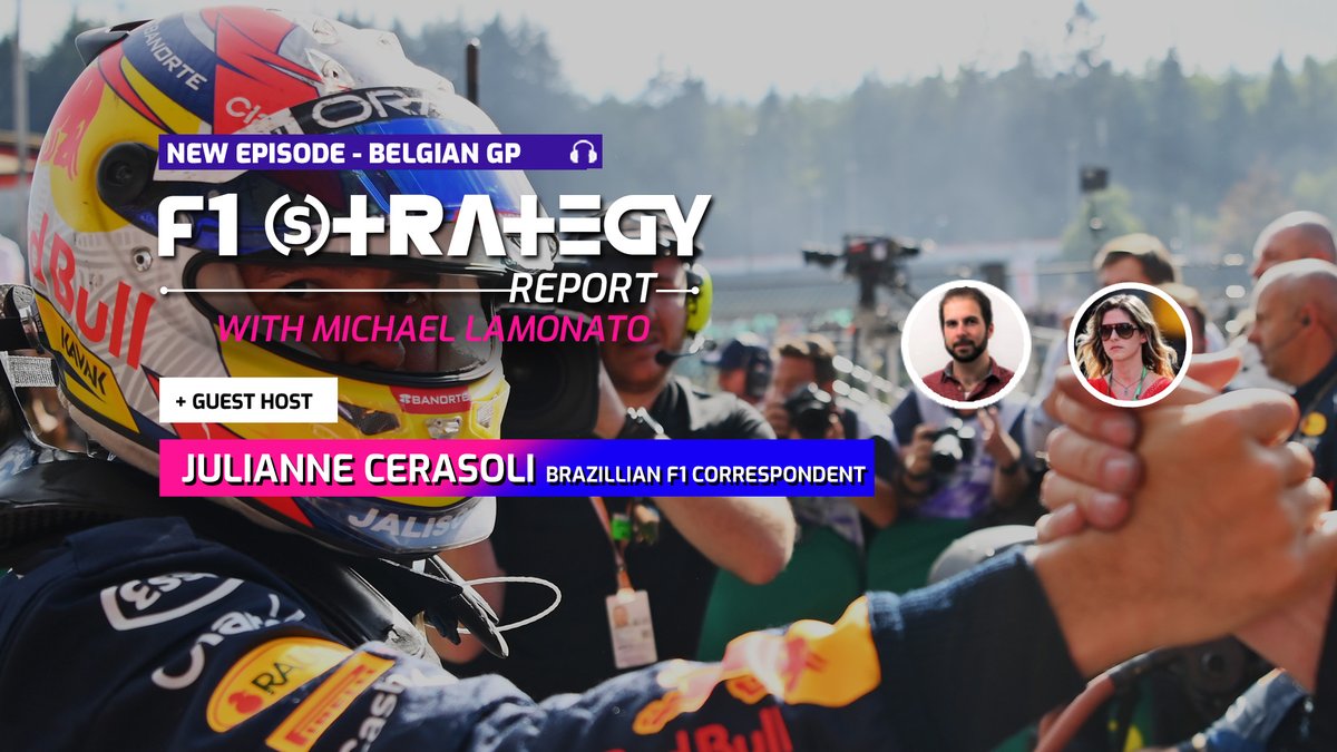 Join <a href="/MichaelLamonato/">Michael Lamonato</a> and special guest <a href="/jucerasoli/">Julianne Cerasoli</a> as they take a deep dive into the #BelgianGP on the #F1 Strategy Report #podcast f1strategyreport.com