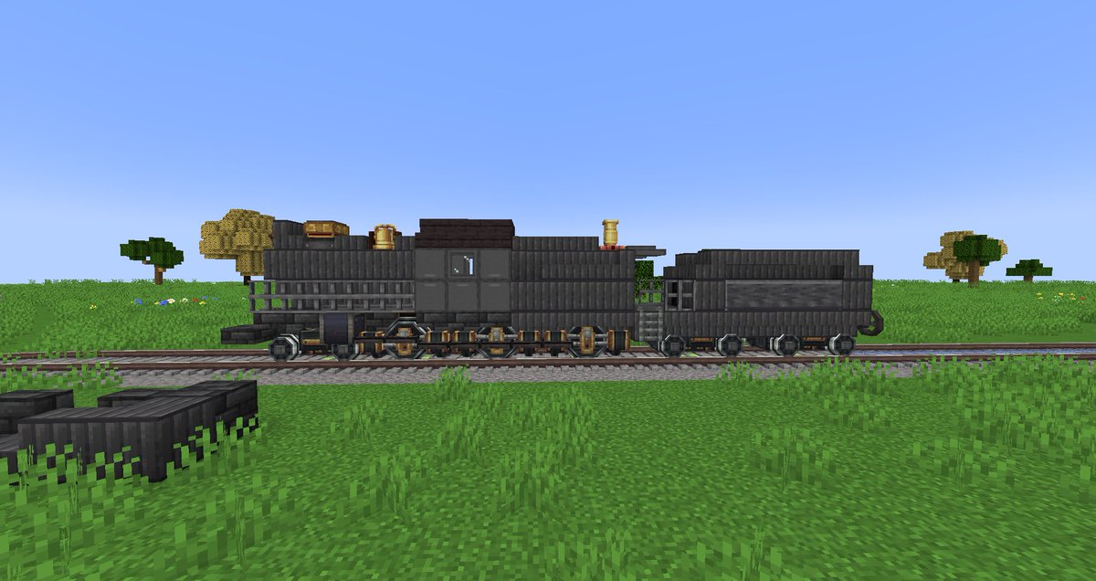 ChewyRailworks's tweet photo. Chewy Railworks is pleased to present its first camelback locomotive design, the 4-6-0 "Dromedary". Despite its small size, the Dromedary packs a lot of power thanks to its enlarged firebox. https://t.co/O84vwKi4gY