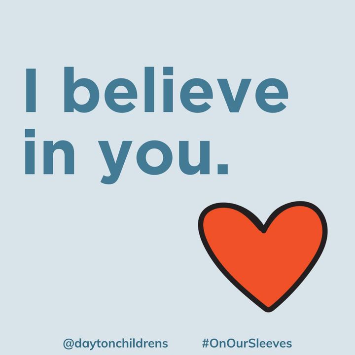 DaytonChildrens's tweet photo. Give your child a boost of confidence in their day by writing a quick note for them to find in their lunchbox or backpack tomorrow!❤️  It only takes a couple of seconds, but the effects are long-lasting! #OnOurSleeves https://t.co/T7J6NuL3Iq
