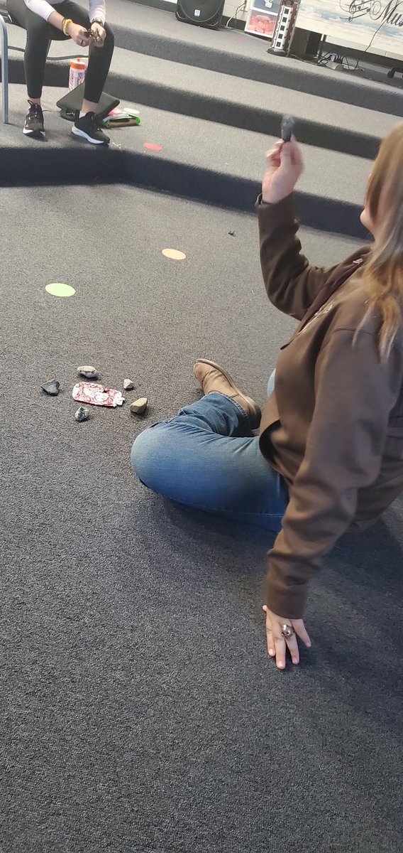NENmusicians's tweet photo. 7th grade learned yesterday what Found Instruments were way back when music was FIRST established! So today they were tasked to find their own Found Instrument, name it, and create its Back story! 1. Dr Pepper 2. Crunch 3. Brick 4. Ed https://t.co/GINFwuJfsv