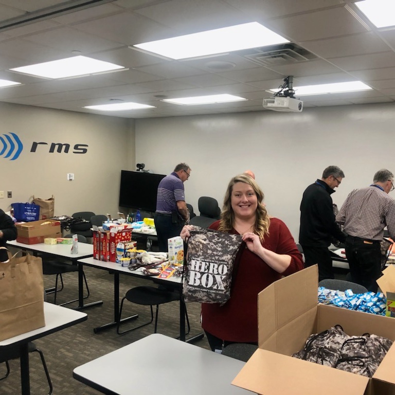 HeroBoxOrg's tweet image. All kinds of snacks getting packed up into #HeroBags