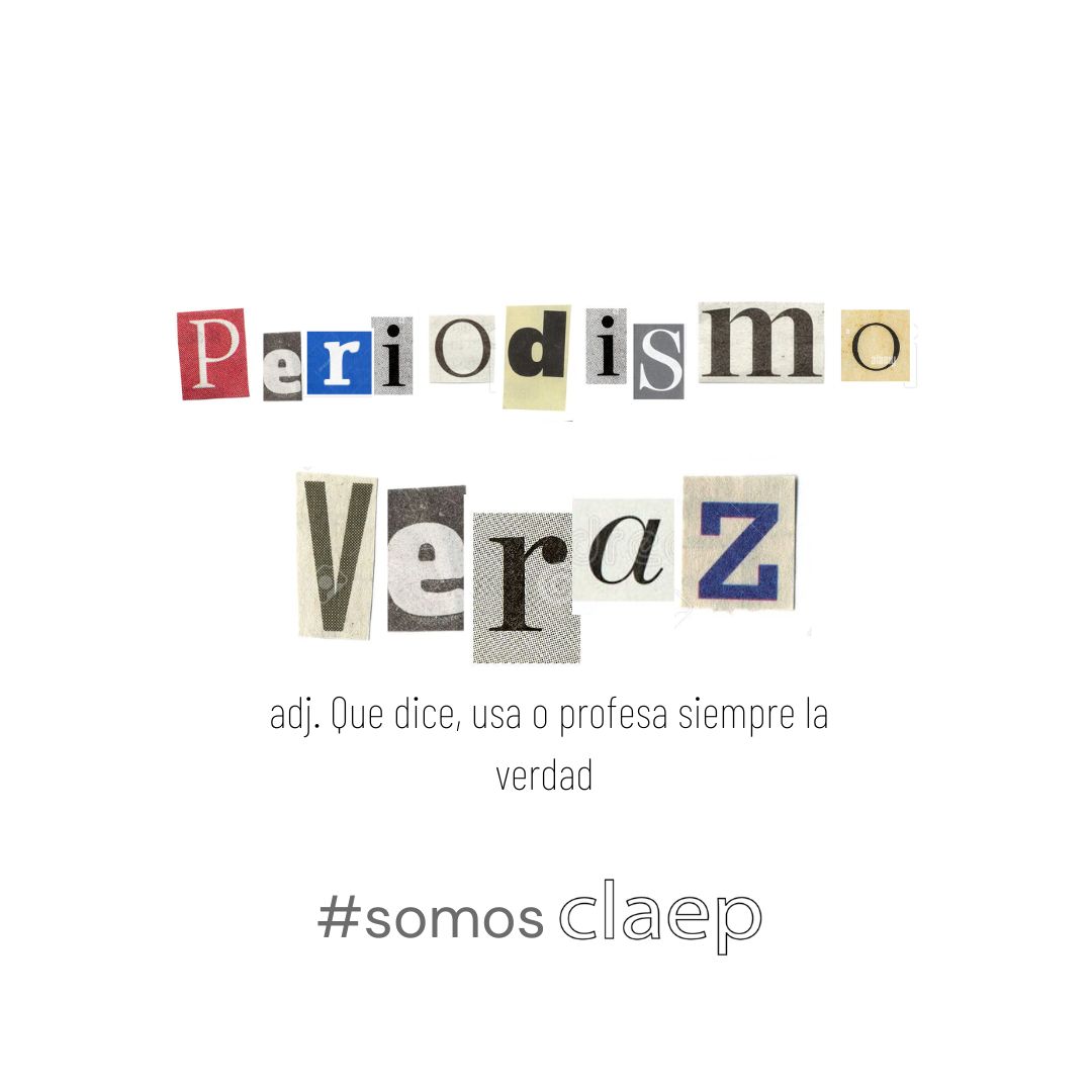 CLAEPoficial's tweet photo. ¡Tenemos una nueva sección! Hablemos de #palabrasclave
📝En CLAEP promovemos el periodismo veraz y de calidad. 👉La veracidad es fundamental para el ejercicio de la labor periodística ya que esta cumple un papel fundamental en la sociedad.
#somosclaep #periodismoveraz #claep https://t.co/tVLJIbYprj