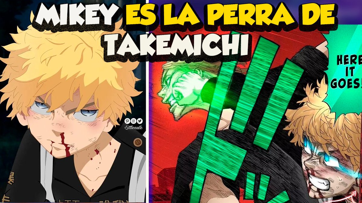 ensatske's tweet photo. ยฟQue es rubio, tiene impulsos oscuros y pero no ladra? Asi es! Mikey, la perra de Takemichi. En este capitulo Takemichi despierta el ultra instinto y le muestra a Mikey quien es el verdadero prota. #tr267 #TokyoRevengers265
Link:https://t.co/N2ck5B0riB https://t.co/DJPP6g5xMk