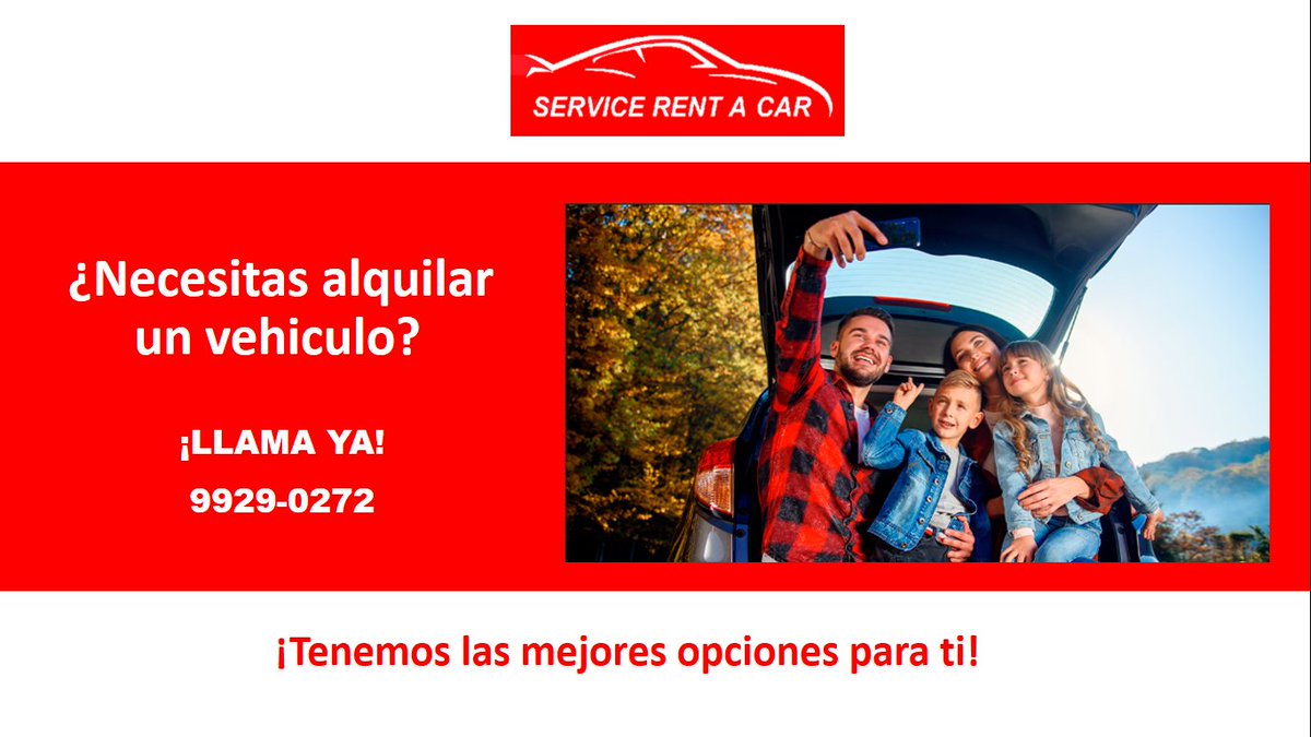 RentHn's tweet photo. ¡Excelentes opciones para tu familia!😎🚗🇭🇳
📲 + 504 9929-0272 / +504 9783-2025
📩ventas@servicerentacarhn.com /
Sigue este enlace para ver nuestro catálogo en WhatsApp: https://t.co/5vTrkmFSG0
📍Aeropuerto internacional Ramón villeda Morales/SPS
#servicerentacarhn #rentacar https://t.co/mBBwfa2TWT