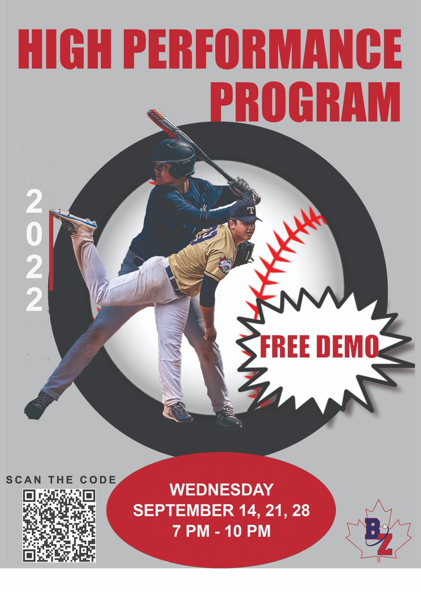 thebaseballzone's tweet photo. Are you a serious ⚾ player?
Do you want to take your skill to the next level? 🤔
⚾
The Baseball Zone's highly popular High-Performance Programs are BACK!!!  
⚾
Sign up for the Free Demos and learn more about the programs!
👇
https://t.co/KEoGEhOEMr https://t.co/onwKbp4nLd
