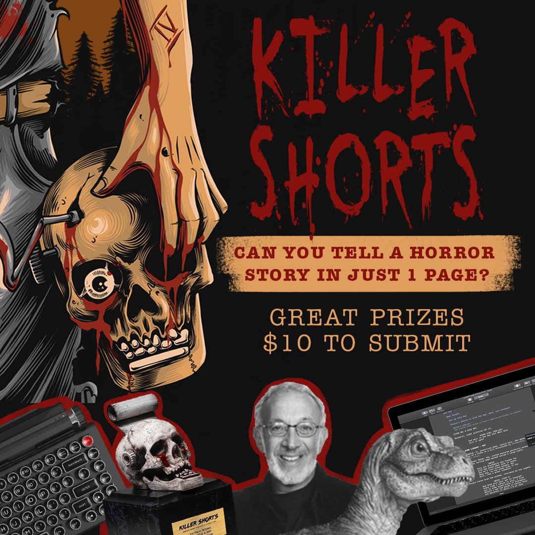 killershorts's tweet photo. Got a 1-page #horror short screenplay? Submit to #killershorts 1-page category for just $10! Prizes include a killer trophy, Final Draft software, $500 cash &amp; more! 

Submit today via Coverfly: https://t.co/E12brDo12w 

#writeprompt #amwriting #writingtips #horror https://t.co/AbjGv71c5i