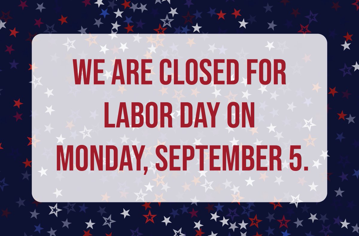 FPCCFCU's tweet photo. Fire Police City County FCU will be CLOSED for Labor Day on Monday, September 5, 2022. All of our branches will reopen on Tuesday for normal business hours. You may access your accounts 24/7 through It's Me 247 Online Banking, the FPCCFCU Mobile App, and ATMs. https://t.co/oof0MFWREf