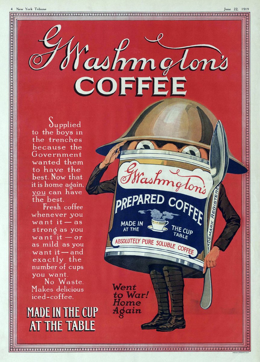 ecoCoffeeStore's tweet photo. COFFEE FACT: George Washington invented instant coffee in 1906 in Guatemala, not the US Founding Father but a Belgian inventor who emigrated to the US many years after the American Revolution.
☕
#ecoFriendly #coffeeFacts #coffeeholics #coffeeEveryday #coffeeGeeks https://t.co/kbLZZ1nWFb