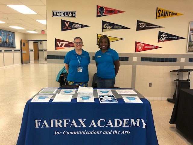 Fairfax_Academy's tweet photo. Welcome to Back to School Night Fairfax High School and Fairfax Academy! Please come say hi when you see us tonight! #fcpsbtsn #btsnightistoday #btsnight #fairfaxacademyfcps https://t.co/YwNJMpkHnL