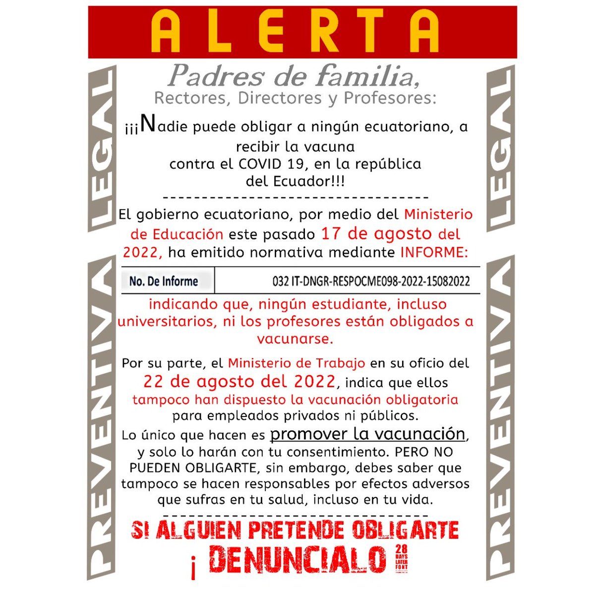 cherediaf's tweet photo. Atentos papitos ... cuiden a sus hijos ...! https://t.co/Nd7Zne24b9