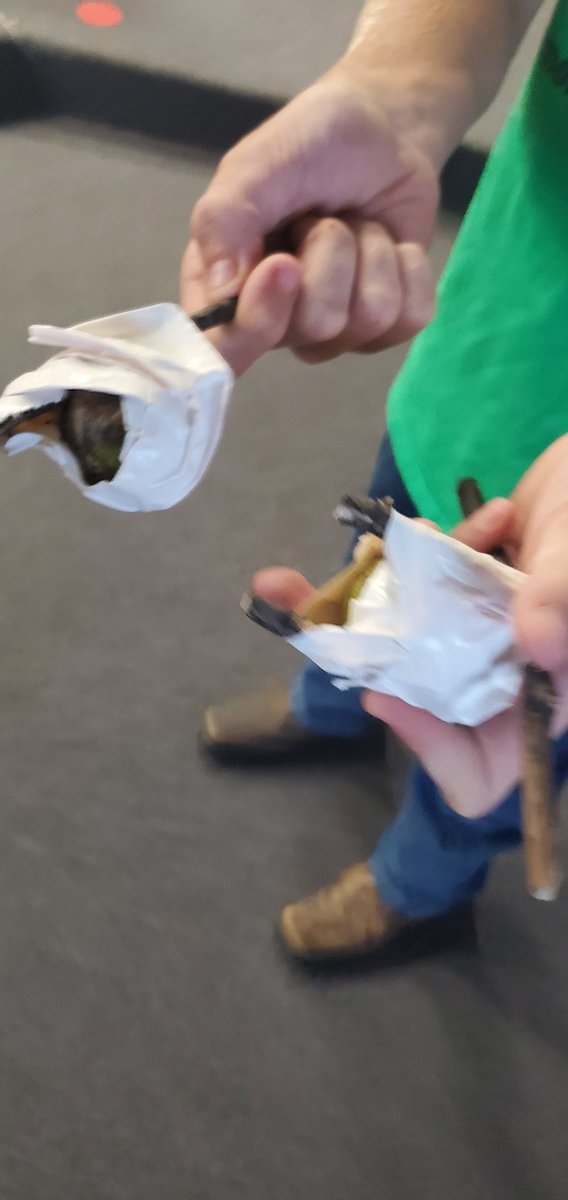 NENmusicians's tweet photo. Part 2 of 7th grade music and their Found instruments 1. Bamboo scrape (i think???) 2. Coconut 3. Decap 4. Banger 

The winner of the most creative was..... https://t.co/7GGjemGO28