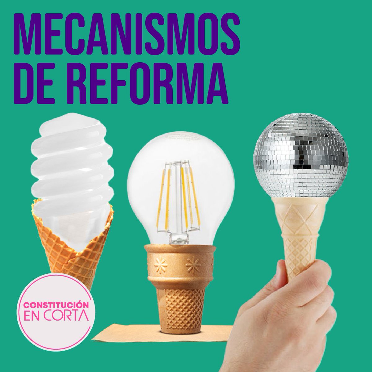 ConstiEnCorta's tweet photo. Aunque la mona se vista de seda… ¡mona queda! 🐵
Al estilo #EnCorta, te presentamos los “Mecanismos de Reforma”, esa cirugía plástica, esa “mano de gato, que muchxs desean… ¡pero que nadie revela!... 💅🏼

#participacion #democracia #encorta #constitucionencorta #votoinformado https://t.co/PSahHZMLSs